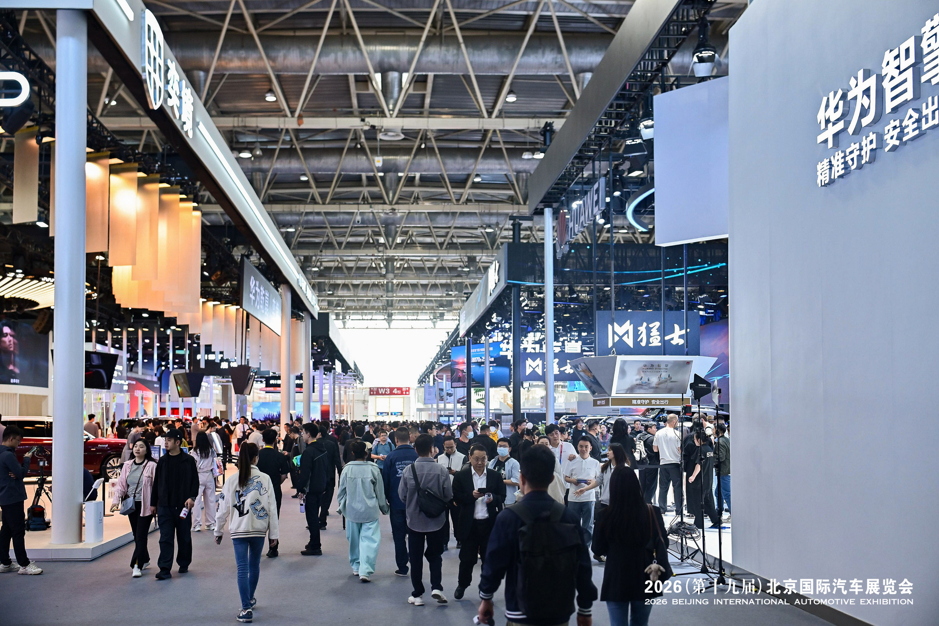 北京车展现场